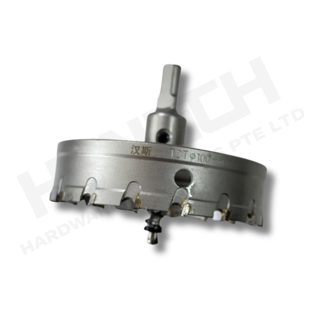 Hansch TCT Hole Saw Drill Bit for Stainless Steel Up to 120mm Hole Opener 不锈钢开孔器