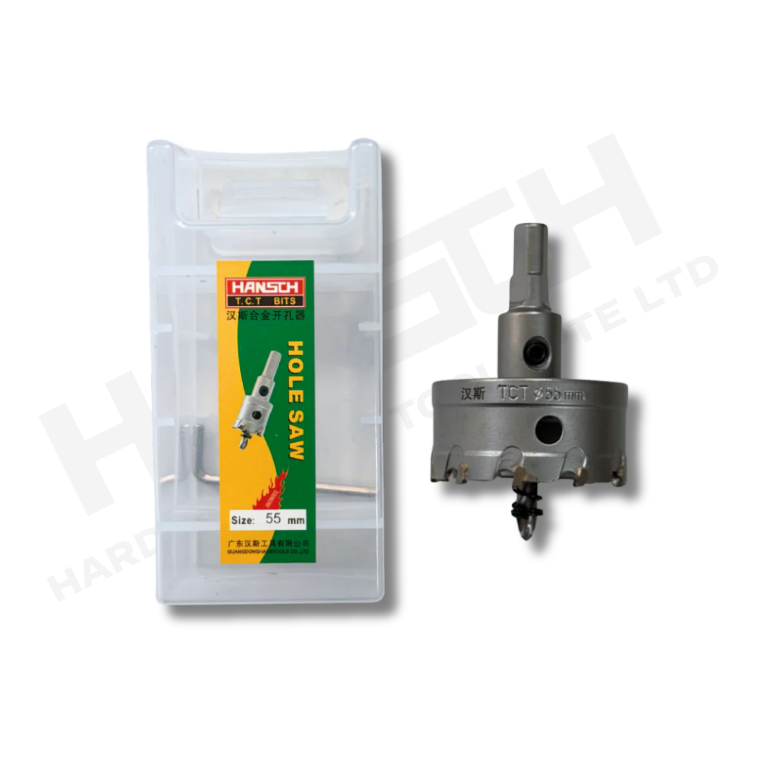 Hansch TCT Hole Saw Drill Bit for Stainless Steel Up to 120mm Hole Opener 不锈钢开孔器