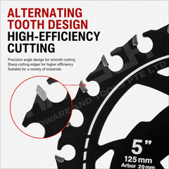 Hansch Woodworking Circular Saw Blade - Energy-Saving 4" 5" /6" Lithium Saw Blade (新型节能锂电锯木头切割片)