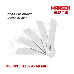 HANSCH Reusable Ceramic Craft Knife Blade Ceramic Replacement Blade (美工陶瓷刀片)