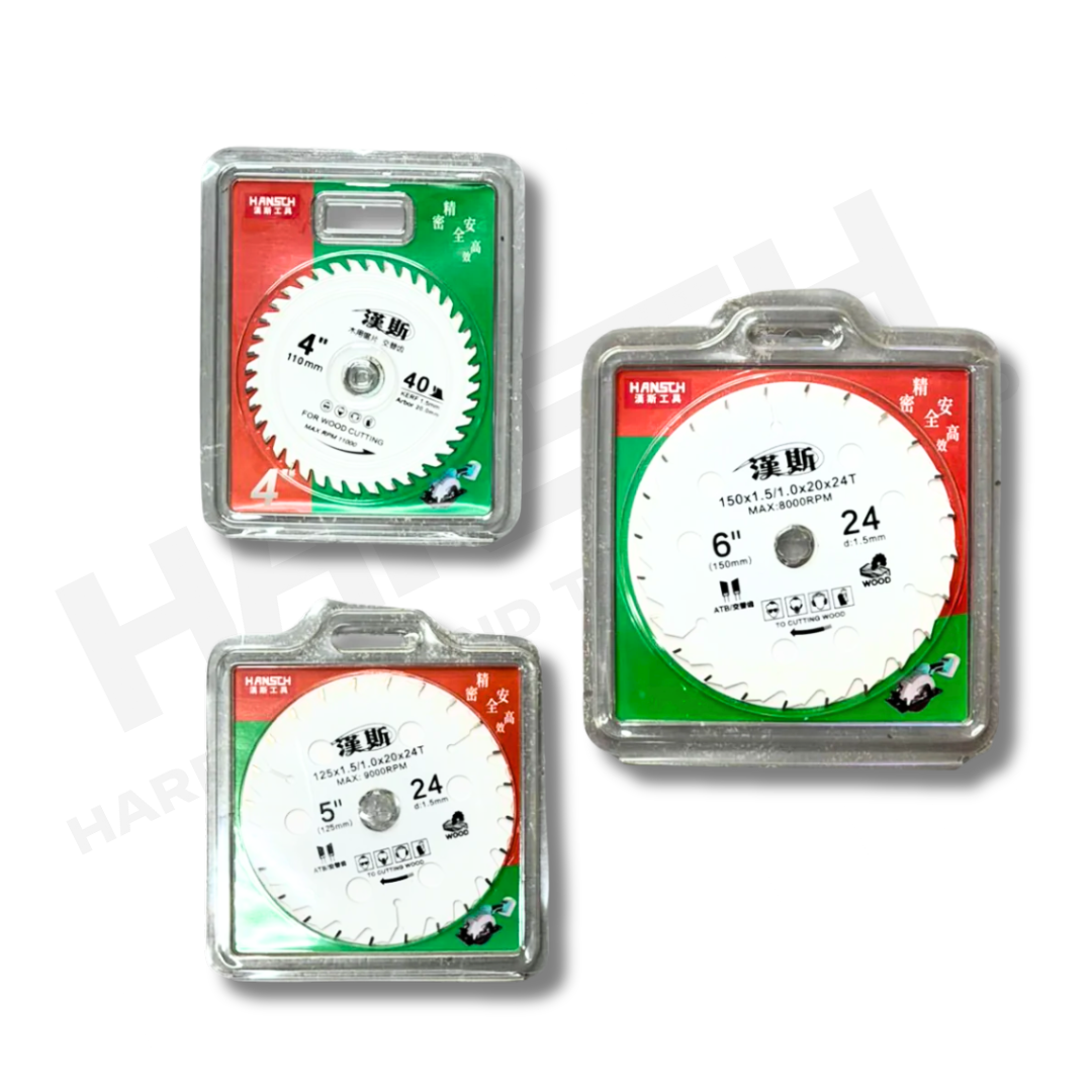 Hanschch Woodworking Circular Saw Blade 电锯专用木工锯片