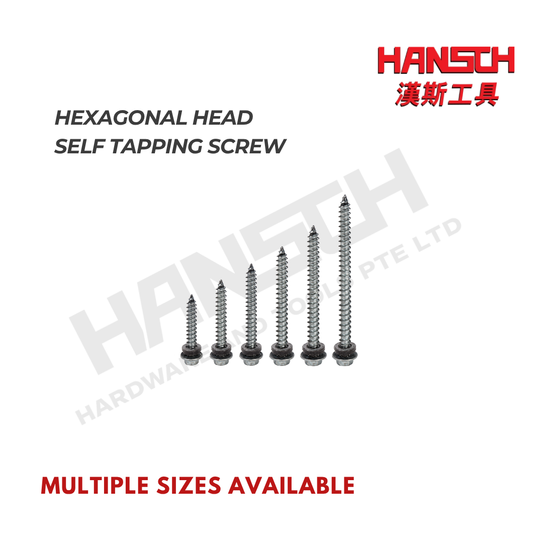 Hexagonal Head Self Tapping Screw #12 for Wood 六角头木用自攻螺丝