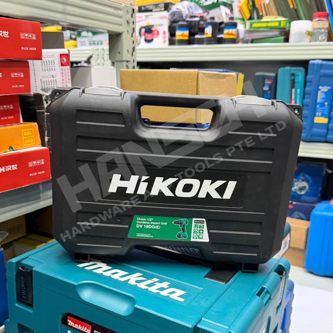 HiKOKI DV18DG(E) 18V 13mm (1/2") Cordless Brushless Impact Drill Set 无刷充电式冲击电钻套装