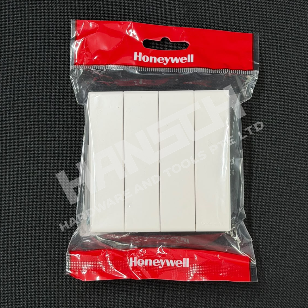 Honeywell 4 Gang 1-Way 16AX Wide Rocker Switch 宽面板灯开关
