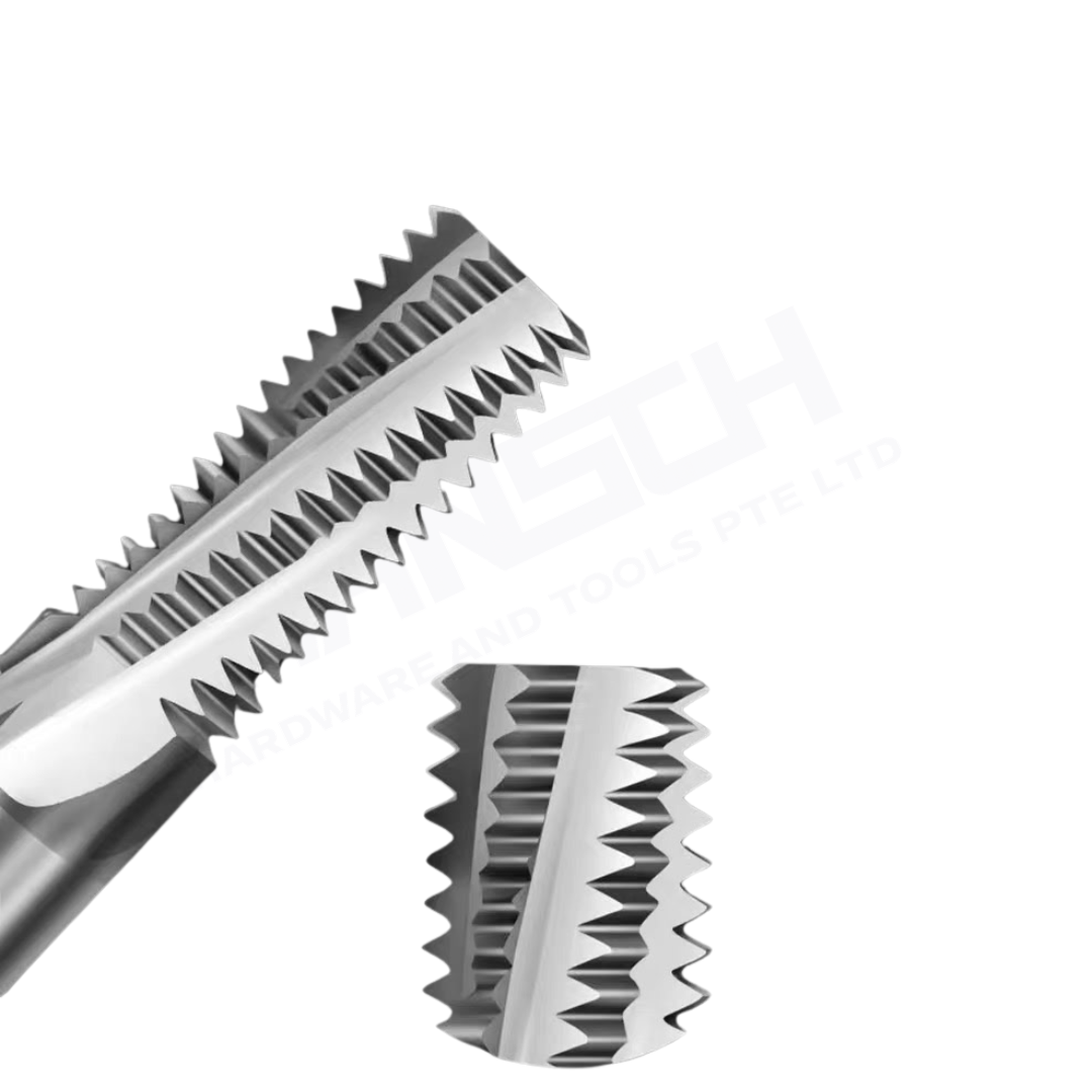 ZZBD-CT Solid Carbide UN Thread Mill –Single Tooth / 3 Teeth / Full Teeth Thread Milling Cutter for Precision CNC Thread Machining (单牙/三牙/全牙 公制螺纹刀)