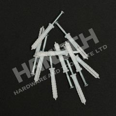 Impact Anchor with Steel Nail | Hammer-In Wall Plug Fastener 敲击式膨胀锚栓配钢钉
