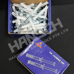 Impact Anchor with Steel Nail | Hammer-In Wall Plug Fastener 敲击式膨胀锚栓配钢钉