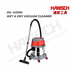 JN603-20L 20L 1400W Stainless Steel Wet & Dry Vacuum Cleaner 干湿吸尘器