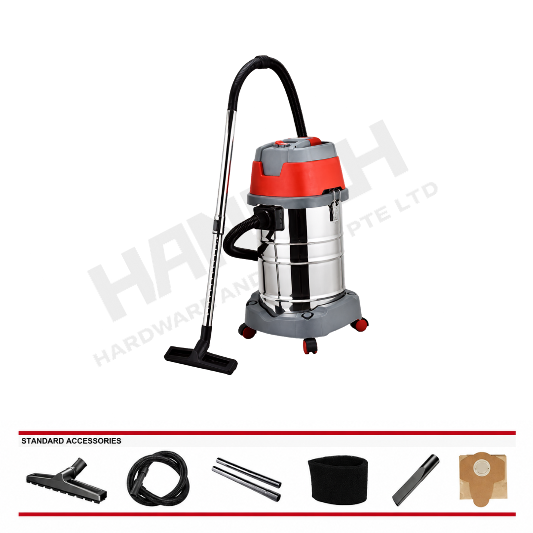 JN603-35L 35L 1400W Stainless Steel Wet & Dry Vacuum Cleaner 干湿吸尘器