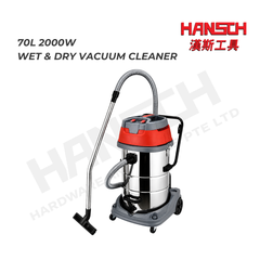 JN603-70L 70L 2000W Stainless Steel Wet & Dry Vacuum Cleaner 干湿吸尘器