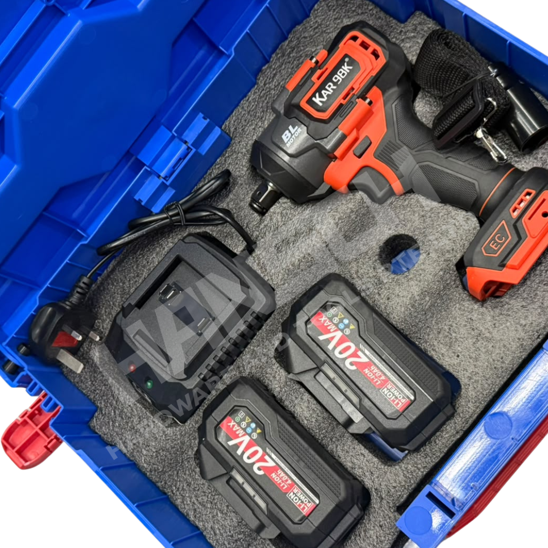 KAR98K Model: 8605 Brushless Lithium Battery Impact Wrench Kit 20V 无刷锂电冲击扳手