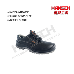 King's Impact S3 SRC Low Cut Laced Safety Shoe K9531 | Steel Toe | Anti-Slip 安全鞋