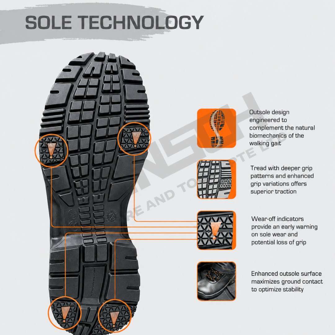 King’s Honeywell KWS200 Low Cut Lace Safety Shoe 低帮系带防滑防水安全鞋
