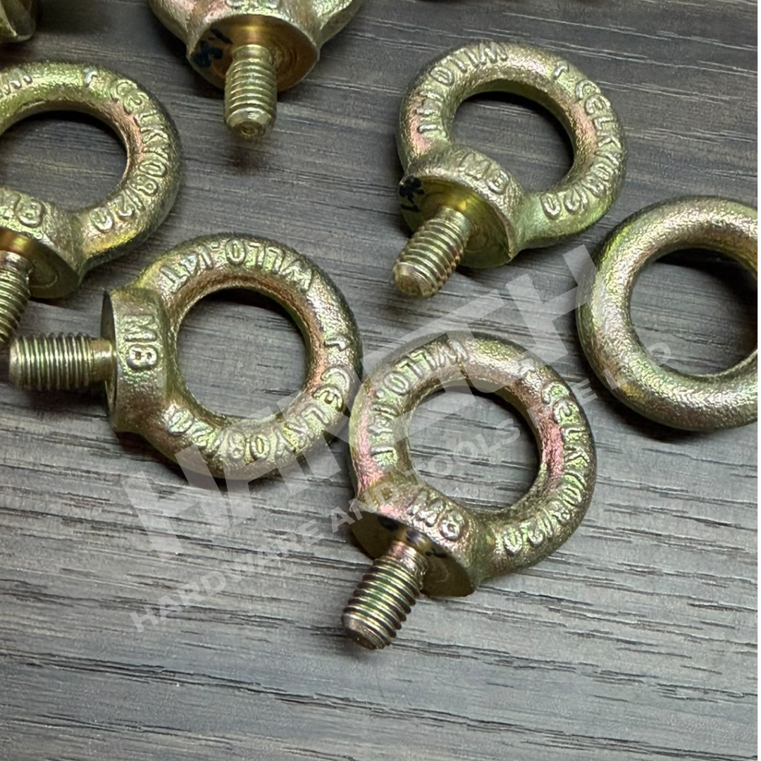 Lifting Eye Bolt Male Threaded – M8 / Various Sizes 公制外牙吊环螺丝 (多种尺寸可选)