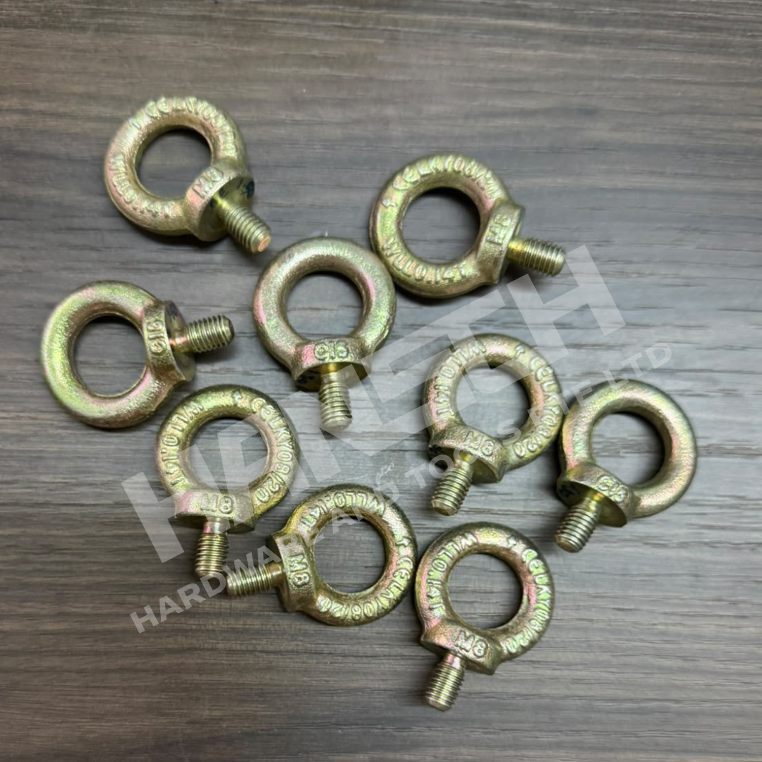 Lifting Eye Bolt Male Threaded – M8 / Various Sizes 公制外牙吊环螺丝 (多种尺寸可选)