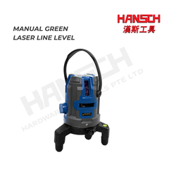 Green Laser Line Level (M6411S) Professional Self-Levelling Laser Instrument with Calibration Certificate 手动款绿光激光水平仪