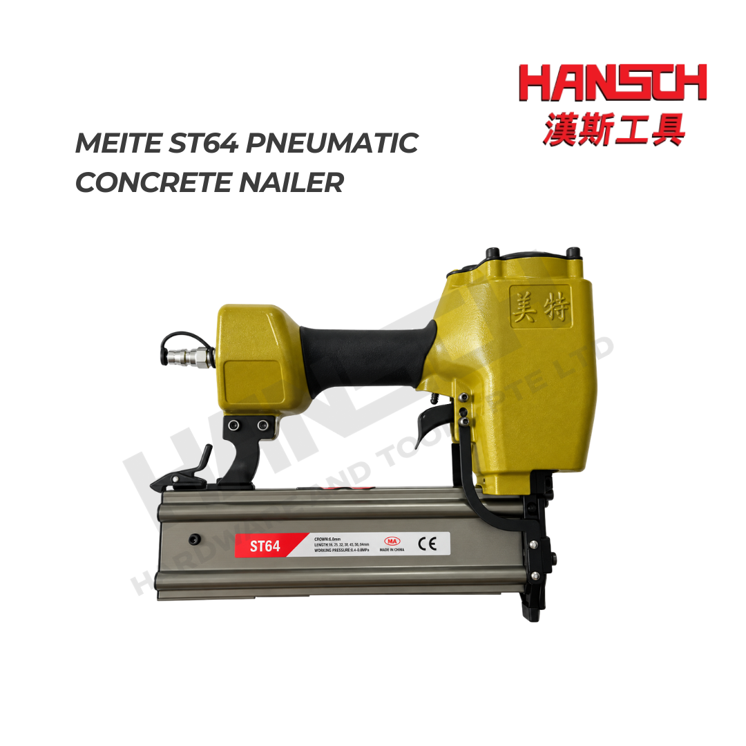 MEITE ST64 Pneumatic Concrete Nailer 气动混凝土钢钉枪