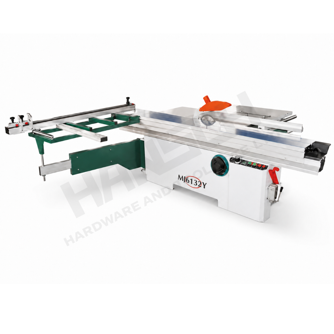 G-FORCE MJ-6132Y 45° Precision Sliding Table Saw 3.2M/10.5fts Woodworking Panel Saw Machine 木工精密推台锯