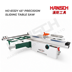 G-FORCE MJ-6132Y 45° Precision Sliding Table Saw 3.2M/10.5fts Woodworking Panel Saw Machine 木工精密推台锯