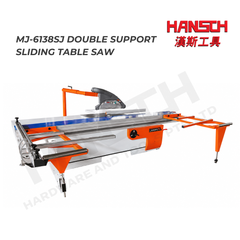 G-Force MJ-6138SJ 45° Double Support Precision Sliding Table Saw – 3.8M Woodworking Panel Saw 双托料精密推台锯