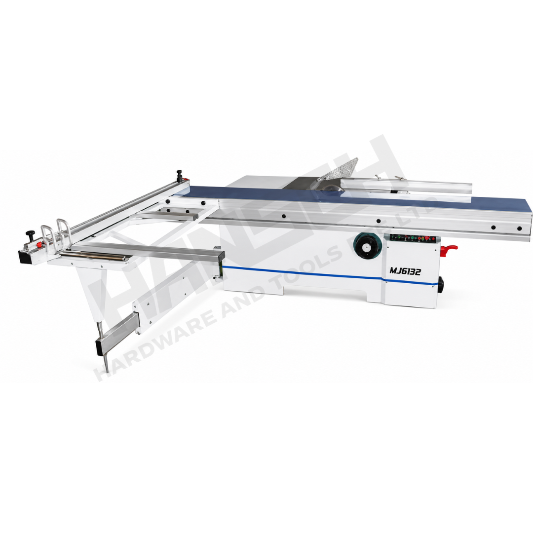 G-FORCE MJ6132 45° Precision Sliding Table Panel Saw with Scoring Saw 3.2M 精密推台锯  推台锯   带预切锯片