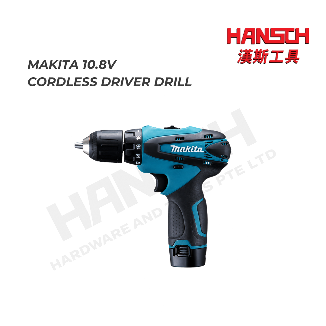 Makita DF330DWE Cordless Driver Drill 10.8V 充电式电钻起子机