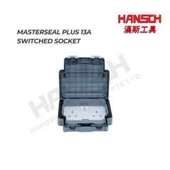 MK K56482GRY Masterseal Plus Dual Pole 2 Gang 13A Switched Socket 双极带开关防水插座