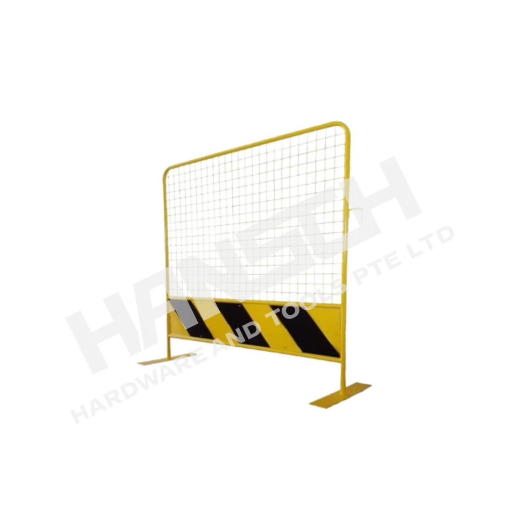 Metal Road Fencing (1.8M x 1.8M) Steel Temporary Safety Barrier 临时安全道路施工围栏