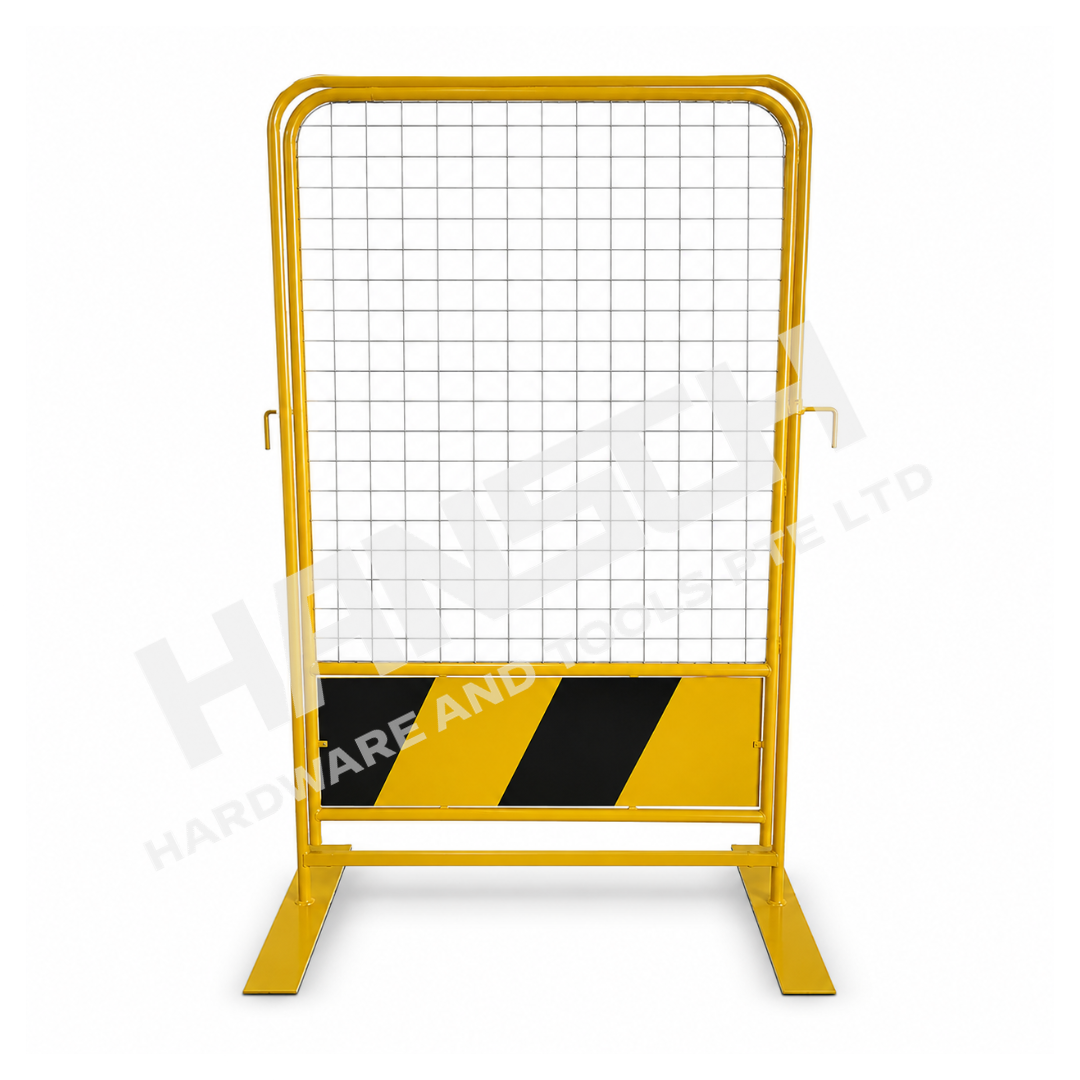 Metal Road Fencing Gate 1.8M x 1.8M – Steel Temporary Access Barrier Gate 道路围栏 临时施工安全通道隔离门
