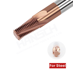 ZZBD-CT Solid Carbide NPT Thread Mill – National Pipe Taper Thread Milling Cutter for Precision CNC Threading (美制圆锤管螺纹刀)