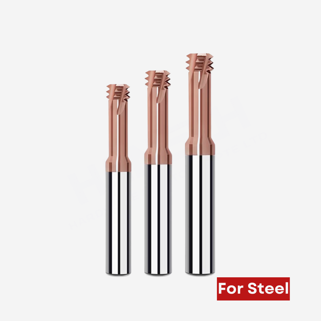 ZZBD-CT Solid Carbide UN 3-Flute /4-Flute Thread Mill – Unified National Thread Milling Cutter for CNC Machining (美制三牙螺纹刀)