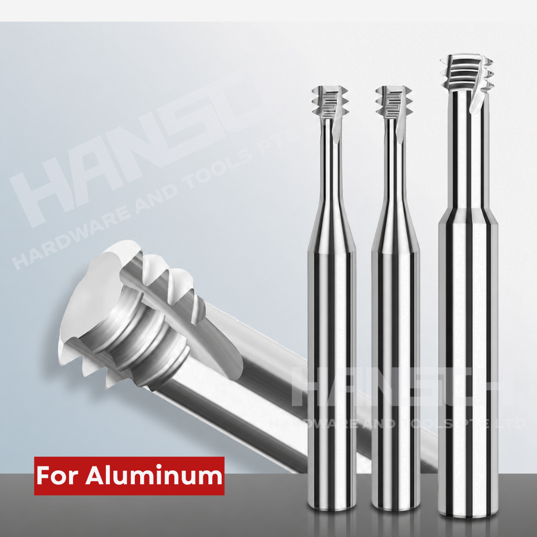 ZZBD-CT Solid Carbide UN 3-Flute /4-Flute Thread Mill – Unified National Thread Milling Cutter for CNC Machining (美制三牙螺纹刀)