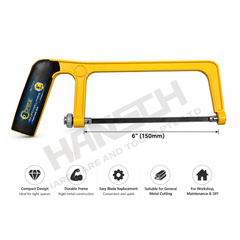 OREX 6" Mini Hacksaw Frame Compact Metal Cutting Hand Saw 6英寸迷你钢锯架