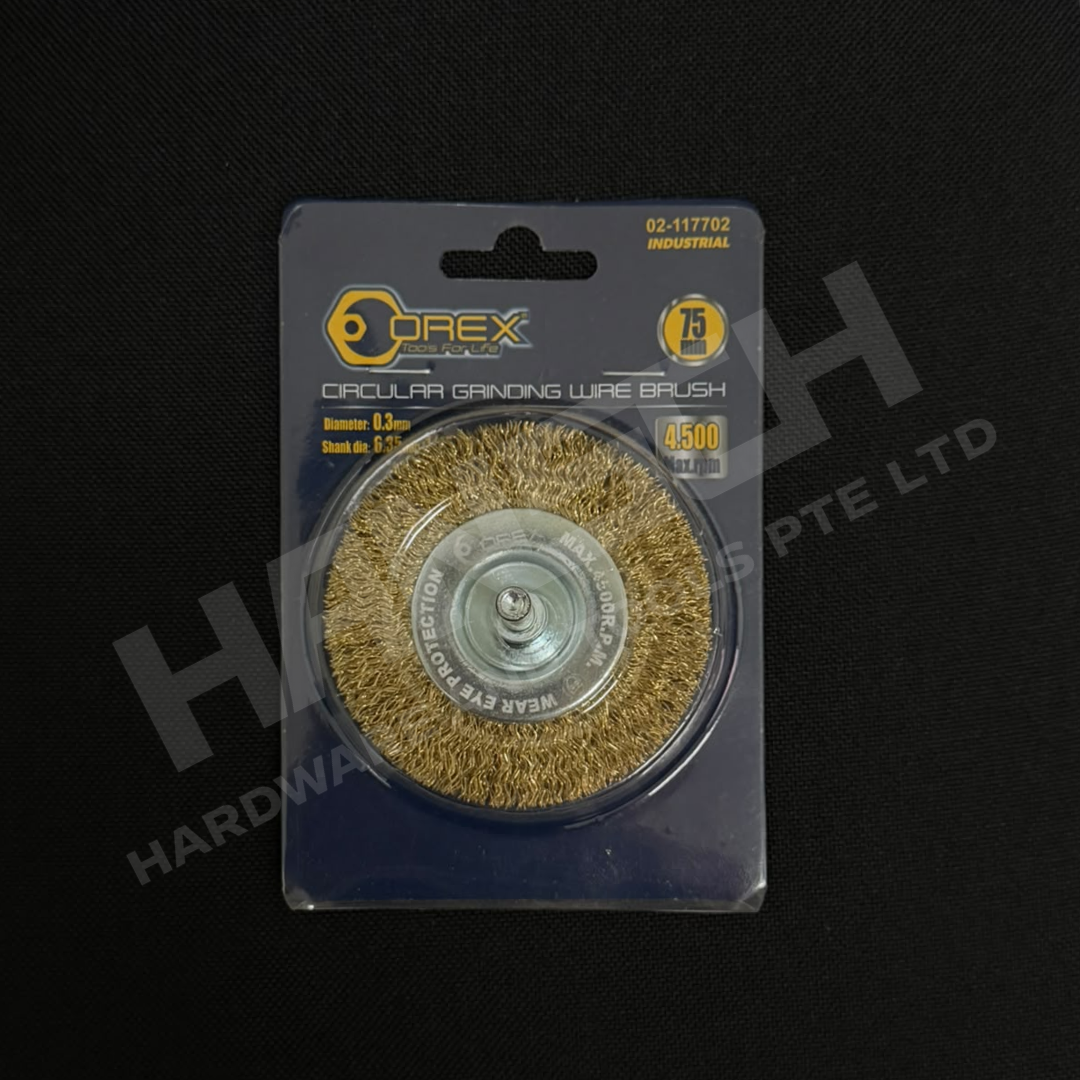 OREX 75mm Circular Grinding Wire Brush 打磨钢丝刷