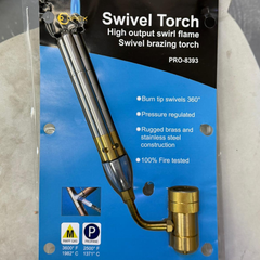 OREX PRO-8393 Swivel Brazing Torch 高火力涡旋火焰钎焊喷火枪