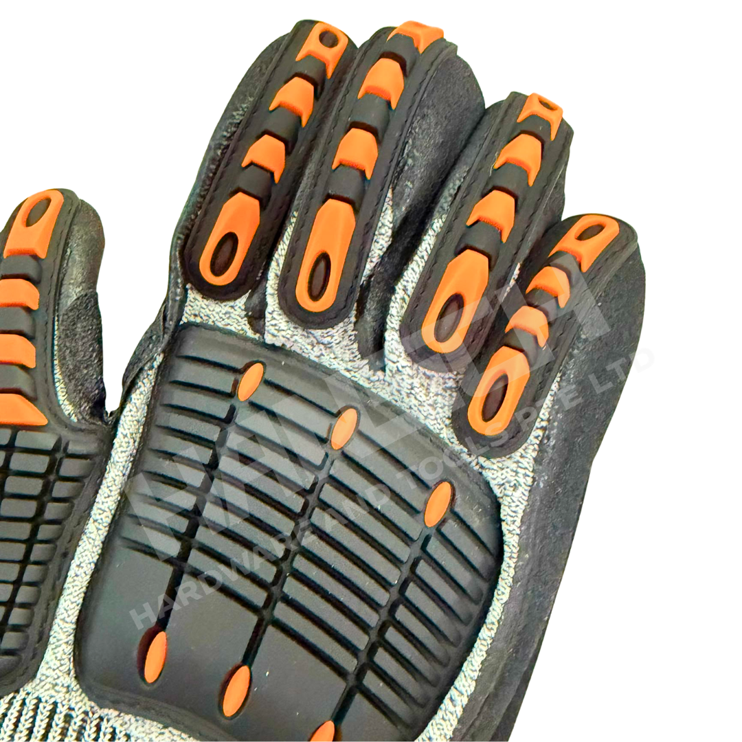 OREX A5 Cut-Resistant Anti-Impact Grip Gloves (A5级防切割防撞工业防护手套)