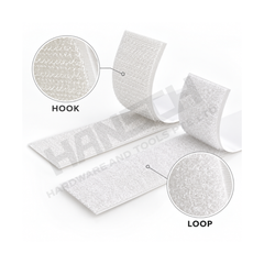 OYAMA AD Self-Adhesive Hook & Loop Fastening Tape 背胶魔术贴自粘式子母扣
