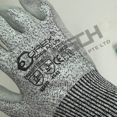 OREX HPPE Level 5 Anti-Cut Touchscreen Gloves (Size 10) 5级防割触屏兼容工业安全手套