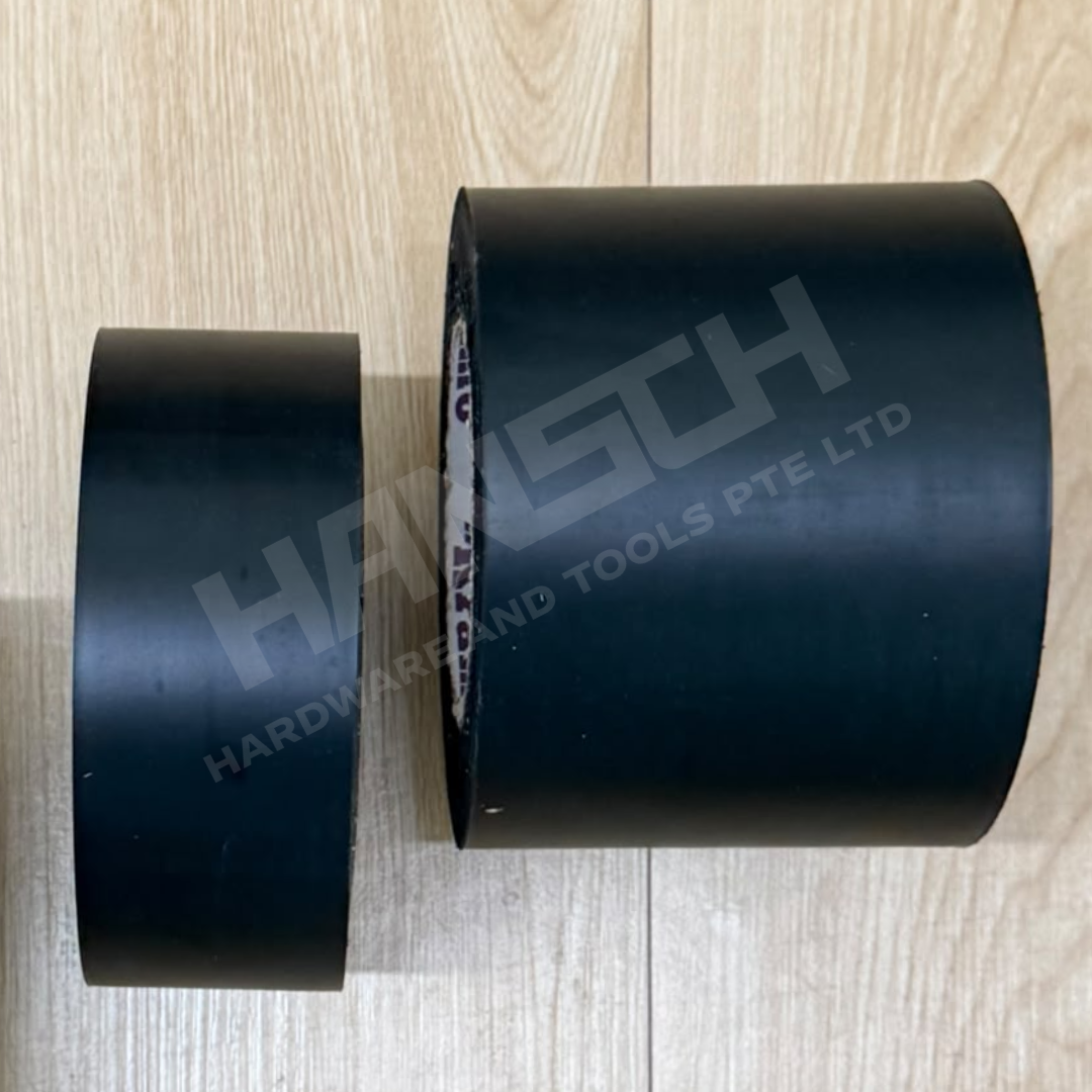 PVC Protection Tape – Black Solvent-Based Natural Rubber Adhesive Tape PVC黑色保护胶带