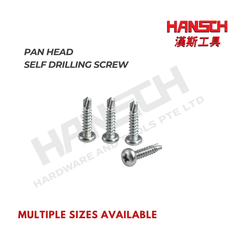 Pan Head Self Drilling Screw #6 / #8 / #10 and Various Sizes 圆头钻尾螺丝