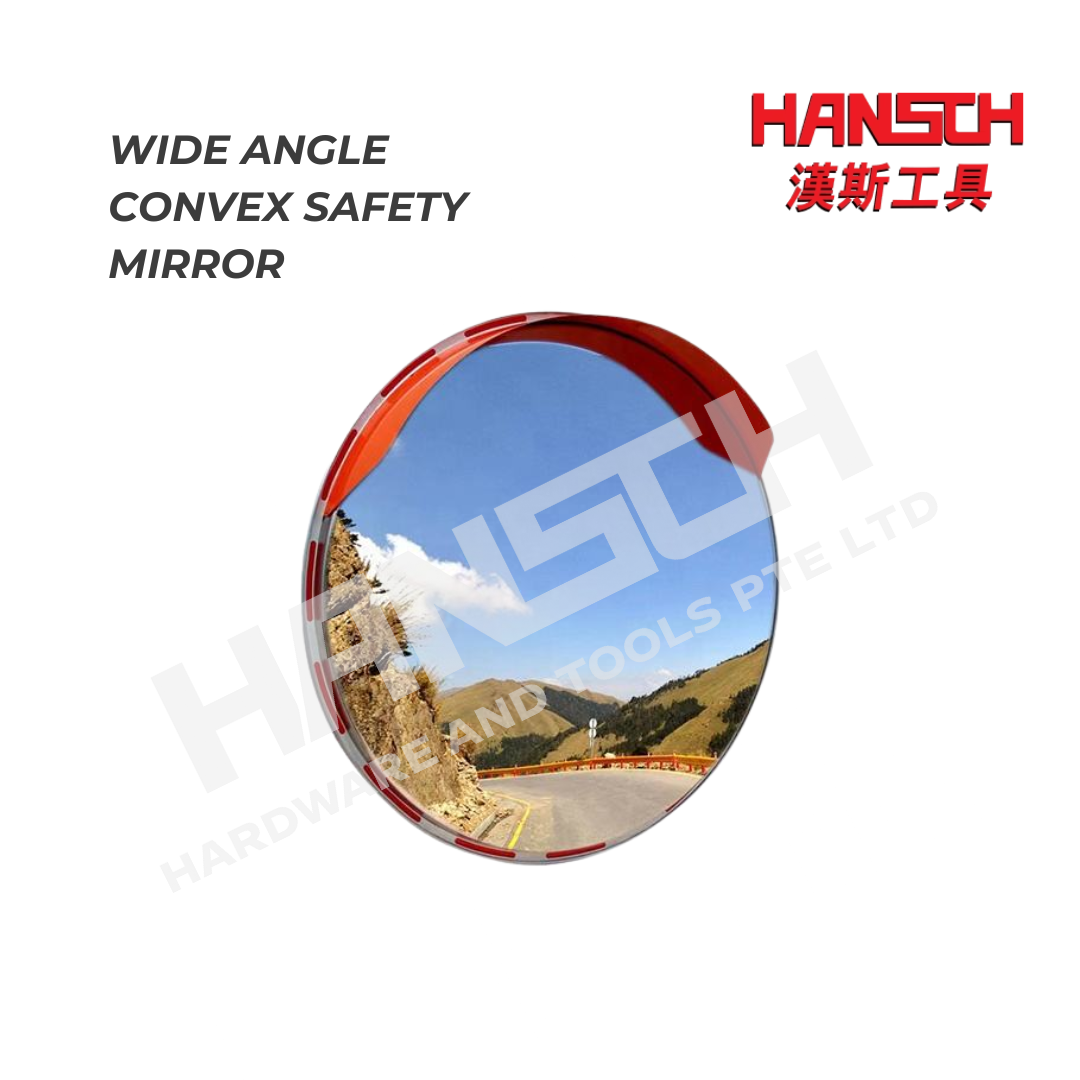 Polycarbonate Convex Safety Mirror (Outdoor) Wide Angle Security & Traffic Mirror 室外交通道路反光镜