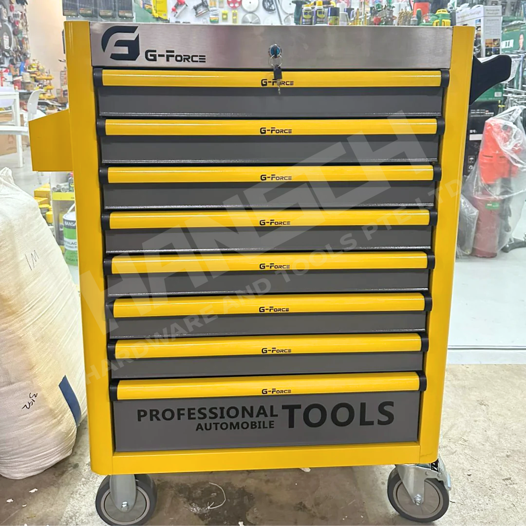 Portable Metal 8-Layer Car Repair Tool Cabinet – 543PCS Professional Automotive Tool Set 专业汽修维修工具 8层汽修工具