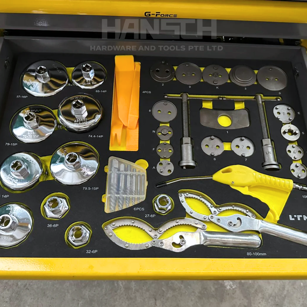 Portable Metal 8-Layer Car Repair Tool Cabinet – 543PCS Professional Automotive Tool Set 专业汽修维修工具 8层汽修工具