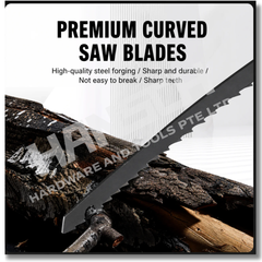 Hansch Jigsaw Blades – Woodworking Extra-Long Coarse & Fine Teeth Wood / Metal Cutting