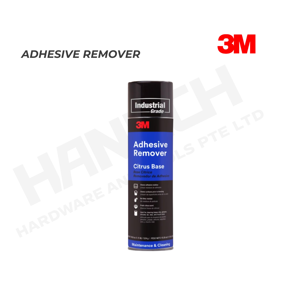 3M™ Industrial Cleaner & Adhesive Remover – Heavy-Duty Grease, Oil, Tar, Ink, Sticker & Residue Cleaner 工业清洁剂与除胶剂｜强力去除油脂、焦油、油墨、贴纸及胶渍