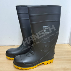 QUEBEE Safety PVC Boots protective steel toe cap 工业安全长筒靴 – 钢包头及防刺穿钢中底
