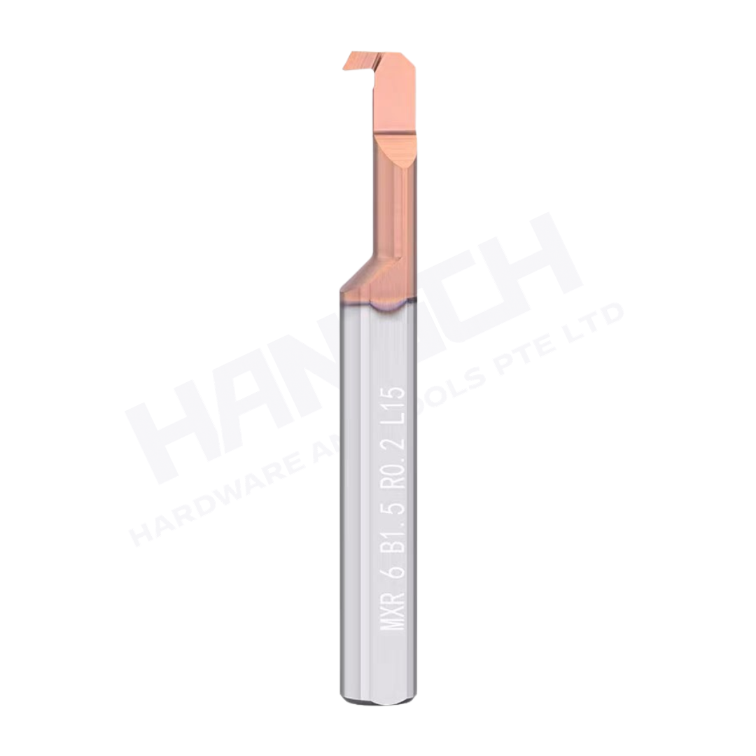ZZBD-CT MXR Micro Reverse Boring End Mill | Solid Carbide Internal Back Boring Cutter  (内孔微型反向背镗刀 - MXR)