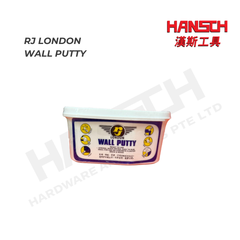 RJ London Wall Putty – Interior & Exterior Crack Filling & Surface Levelling 室内外裂缝修补及墙面找平腻子