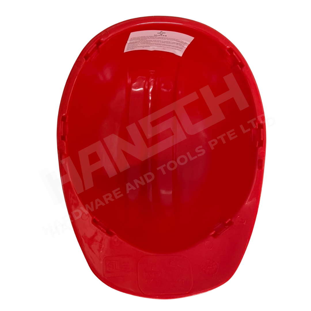 MASTER GX-3 Safety Helmet Shell Industrial Safety Helmet Shell – Red  红色工业安全帽外壳