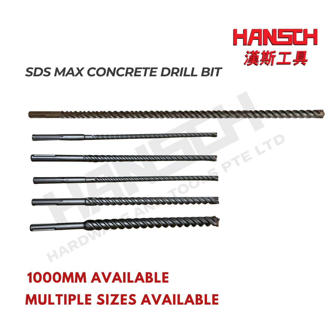 Hansch Hardware SDS Max Concrete Drill Bit 混凝土电锤钻头